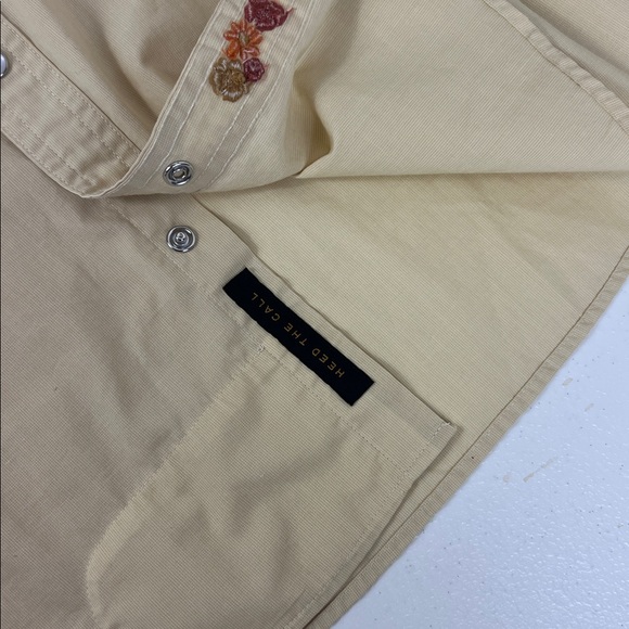 Howler Brothers Sz L Gaucho Snapshirt Ring Around The Rooster Embroidered - Picture 10 of 12